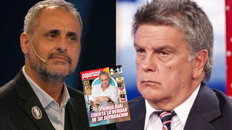 Jorge Rial habló del alejamiento de Ventura de Paparazzi (Fotos: Web y Paparazzi). 