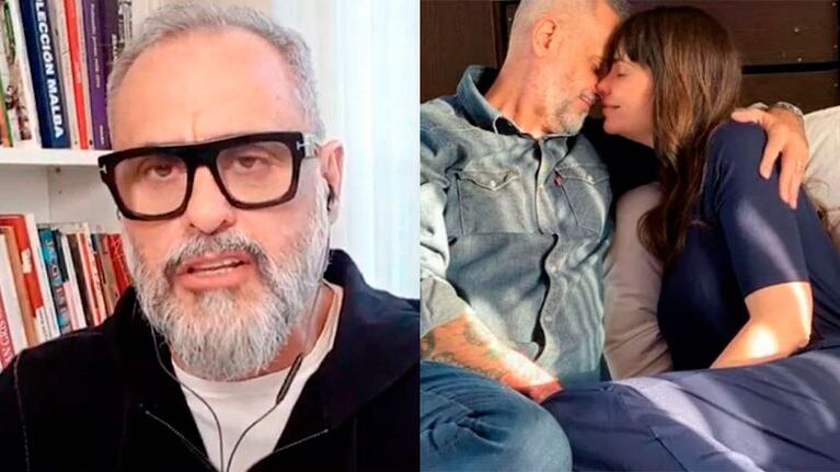 Jorge Rial habló del positivo de covid de Romina Pereiro: Yo di negativo y es rarísimo porque dormimos juntos