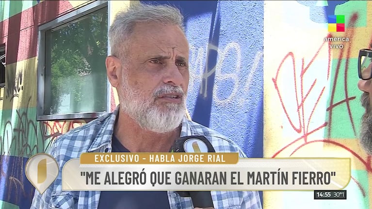 Jorge Rial habló en Intrusos (Foto: captura de América).