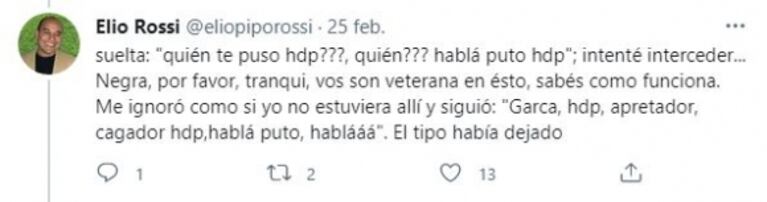 Jorge Rial, irónico sobre su pelea con la Negra Vernaci: "Fue un cruce de calentones y terminó ahí”