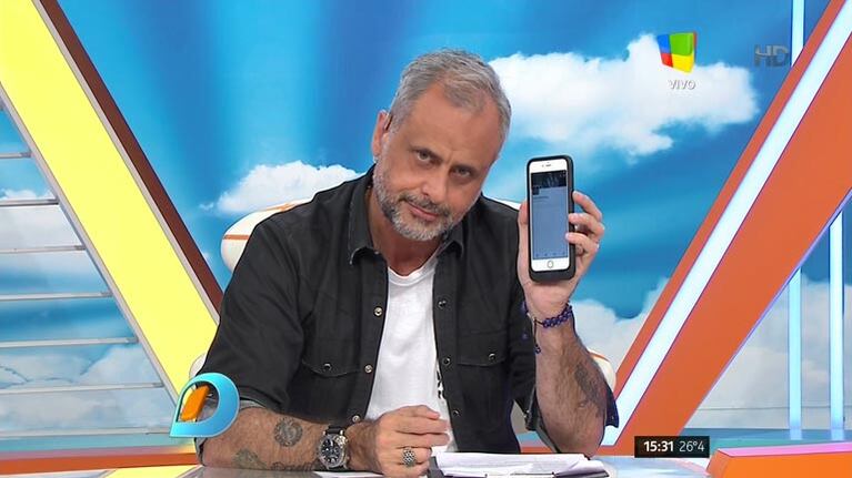 Jorge Rial le pidió a Flavio Mendoza que lo desbloquee de Twitter. (Foto: captura TV)