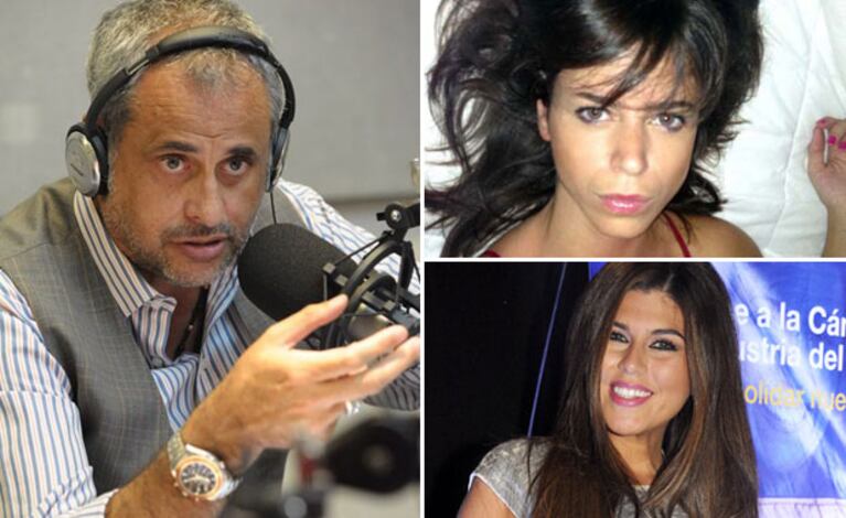 Jorge Rial, Marianela Mirra y Loly Antoniale. (Fotos: Twitter y Ciudad.com)