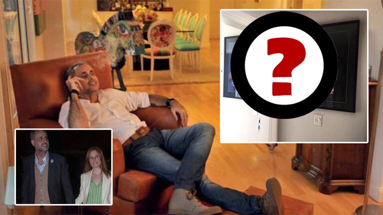 Jorge Rial mostró sus nuevos y particulares cuadros, elegidos por Agustina Kämpfer: "Un poco jugados... Me encanta"