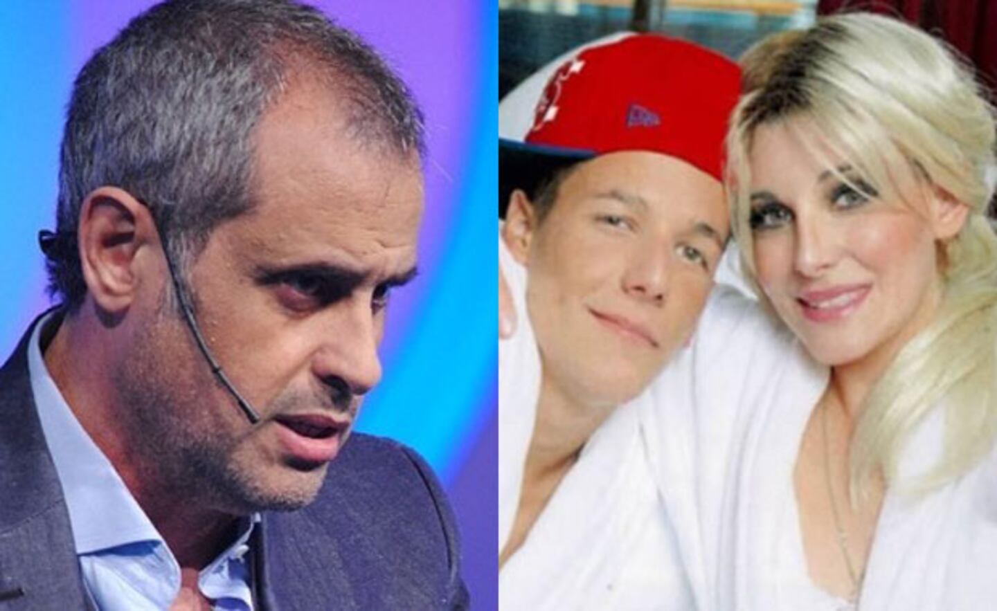 Jorge Rial, muy duro con los hermanos Caniggia en Twitter (Foto: Web). 