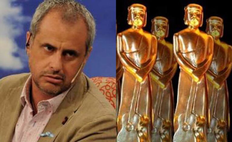 Jorge Rial, muy duro con los Martín Fierro (Fotos: Web). 