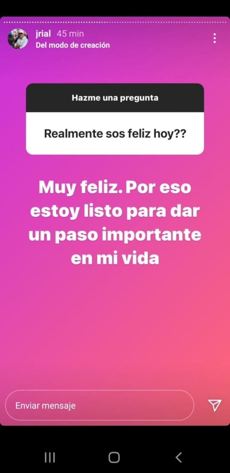 Jorge Rial respondió todas las dudas de sus seguidores: la relación con Morena, su futuro laboral y ¿se viene un programa nuevo?