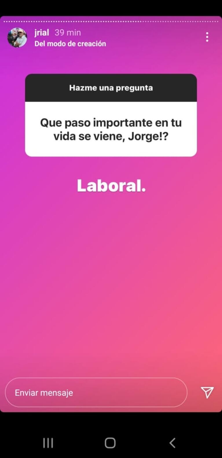 Jorge Rial respondió todas las dudas de sus seguidores: la relación con Morena, su futuro laboral y ¿se viene un programa nuevo?