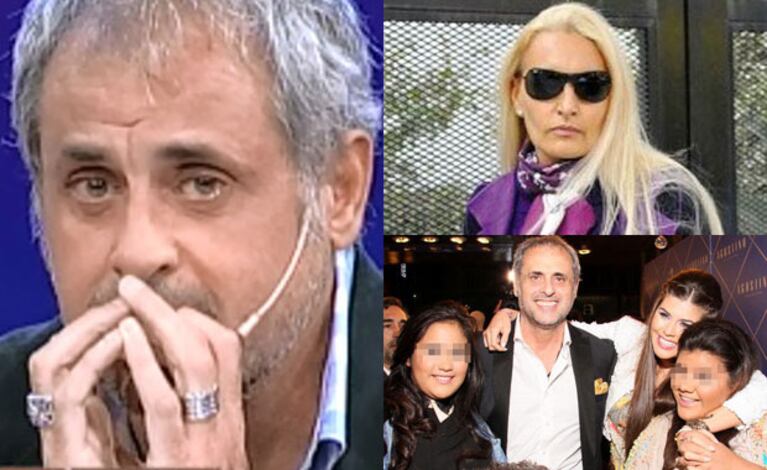 Jorge Rial se quebró en radio al hablar del conflicto con Silvia D´Auro (Fotos: Web). 