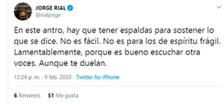Jorge Rial, sobre el quiebre de Jimena Barón: "Los quilombos la afectaron mucho"