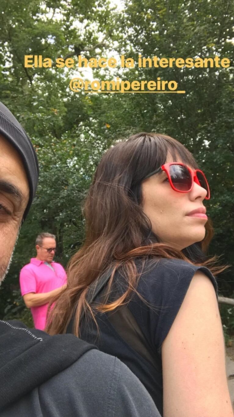 Jorge Rial, súper enamorado de Romina Pereiro en su escapada romántica a Nueva York: "Amor"