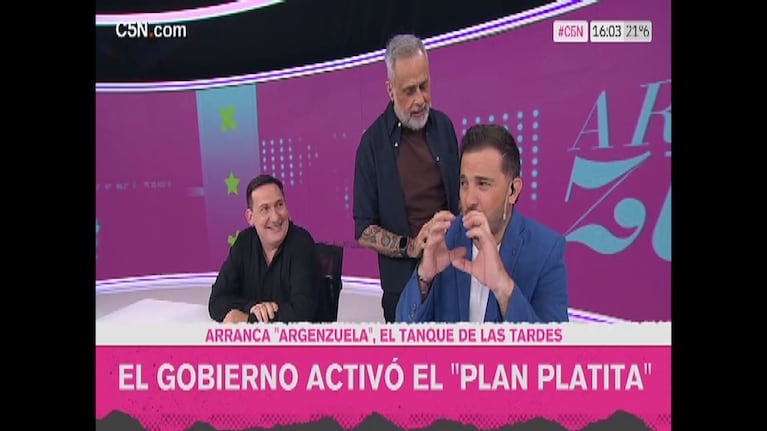 Jorge Rial y Diego Brancatelli.