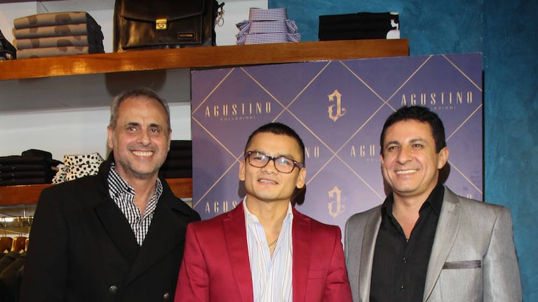 Jorge Rial y el Chino Maidana, protagonistas de la noche.