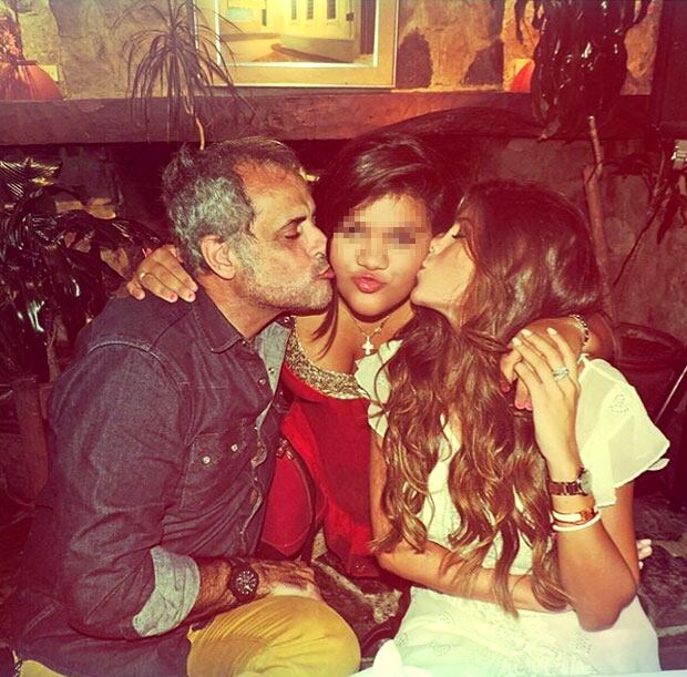 Jorge Rial y la primera foto de la reconciliación con Loly Antoniale. (Foto: Instagram)