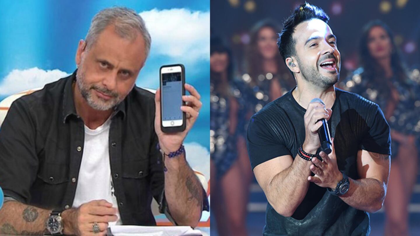 Jorge Rial y Luis Fonsi