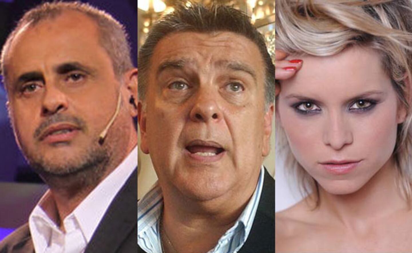 Jorge Rial y Luis Ventura fueron citados a declarar por las fotos de Jazmín De Grazia (Foto: Web). 