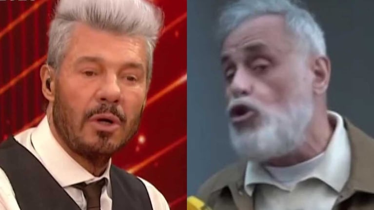 Jorge Rial y Marcelo Tinelli (Fotos: capturas América TV)