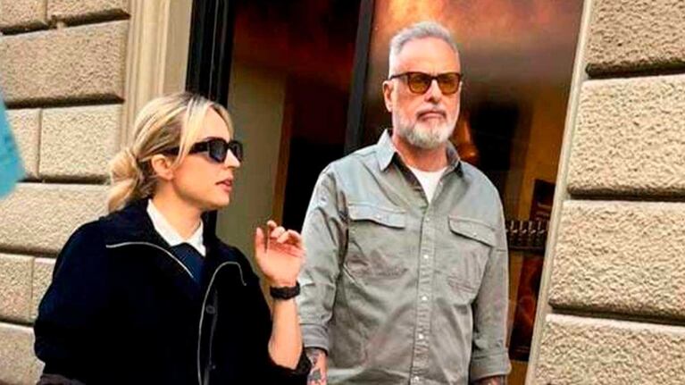 Jorge Rial y María del Mar Ramón en Europa (Fotos: X @SQP)