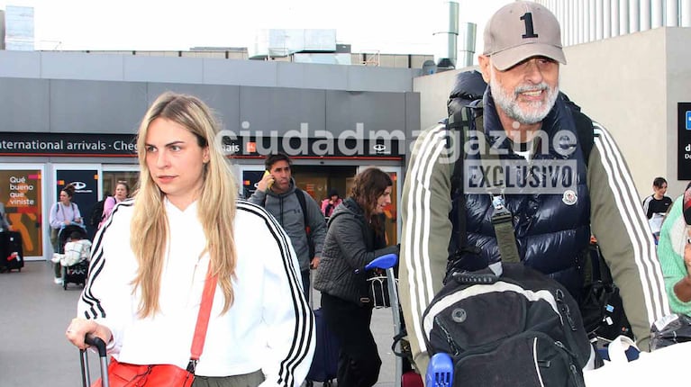 Jorge Rial y María del Mar Ramón. Foto: Movilpress.