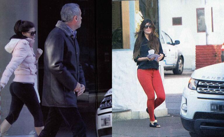 Jorge Rial y Mariana Antoniale, juntos el último fin de semana (Fotos: Gente). 