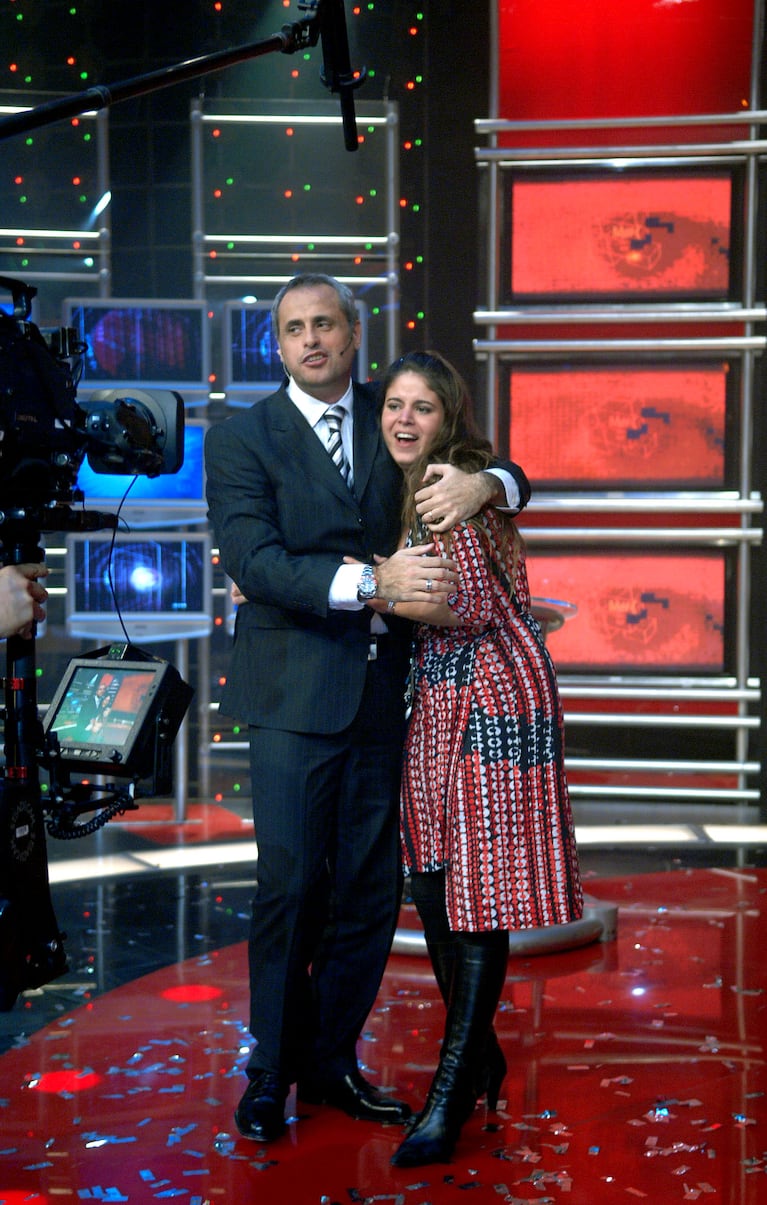 Jorge Rial y Marianella Mirra en Gran Hermano 2007. (Foto: prensa Telefe)