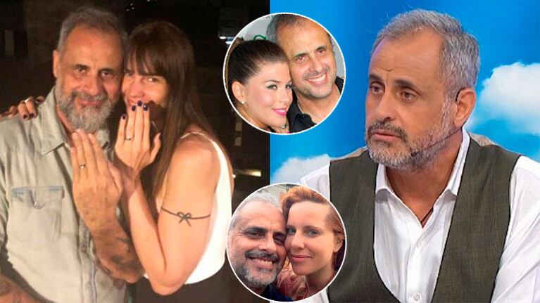 Jorge Rial y Romina Pereiro