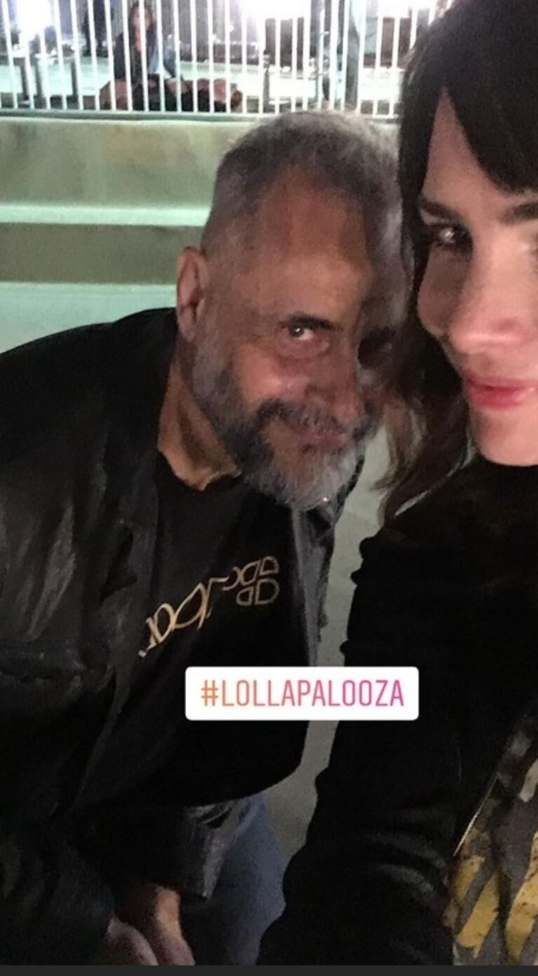 Jorge Rial y Romina Pereiro disfrutaron de una noche a pura música