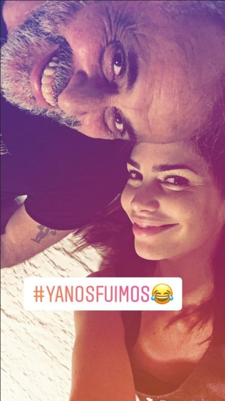 Jorge Rial y Romina Pereiro disfrutaron de una noche a pura música
