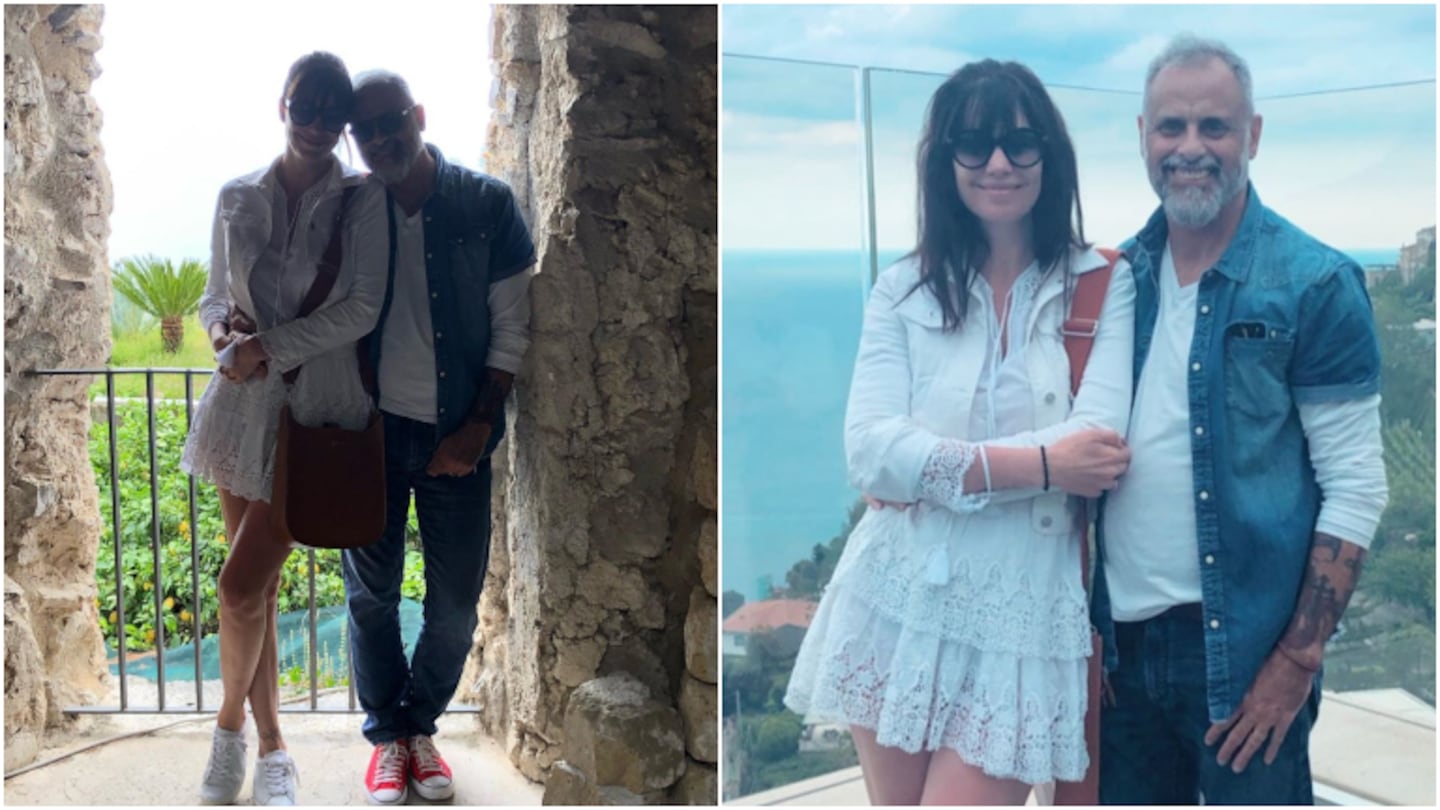 Jorge Rial y Romina Pereiro, juntos y enamorados en su luna de miel en la Costa Amalfitana