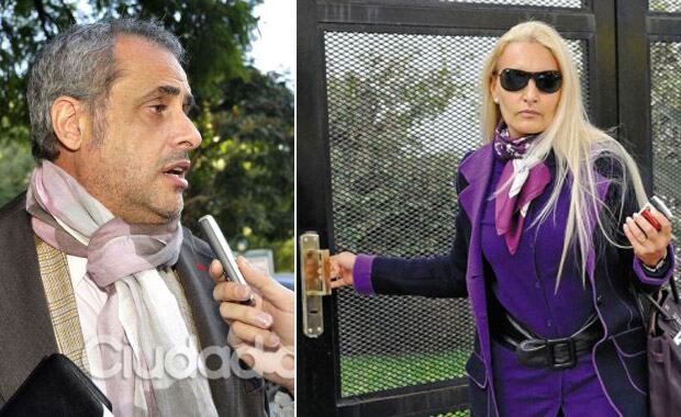 Jorge Rial y Silvia D Auro, cada uno por su lado. (Fotos: archivo Ciudad.com y Web)
