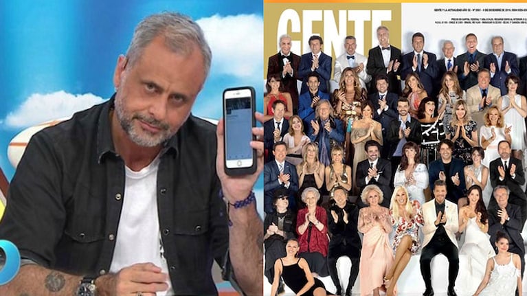 Jorge Rial y un picante palito para la tapa de los Personajes del Año de Gente: Me alegro de no aceptar la...