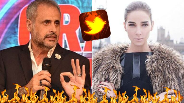 Jorge Rial y un picantísimo tweet para Viale. (Foto: web)