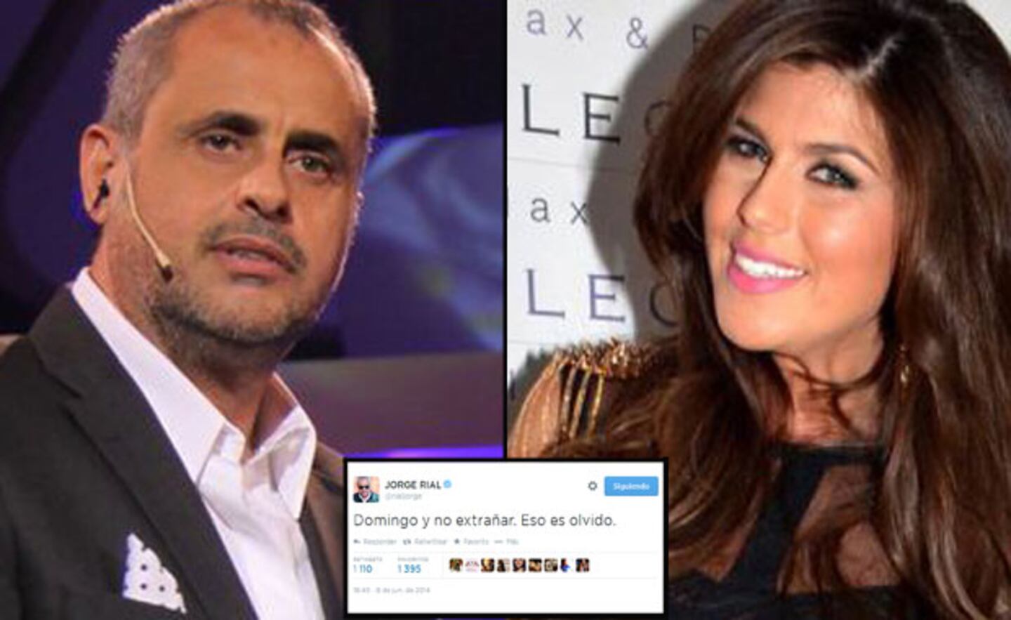 Jorge Rial y un punto ¿final? a su amor con Loly Antoniale. (Foto: Web)