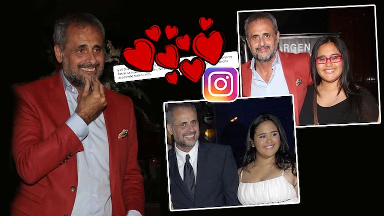 Jorge Rial y un tierno mensaje para Rocío por su cumple (Foto: web e Instagram)