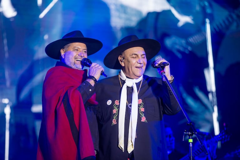 Jorge Rojas y el Chaqueño Palavecino. Foto: prensa