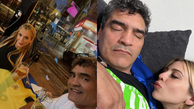 Jorge "Roña" Castro y su novia Noelia Vigliarolo (Foto: Instagram @noevigliarolo)