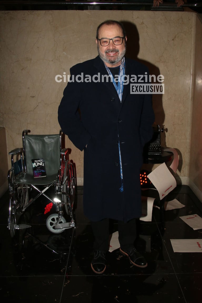 Jorge Suárez en la función de prensa de Misery. (Foto: Movilpress)