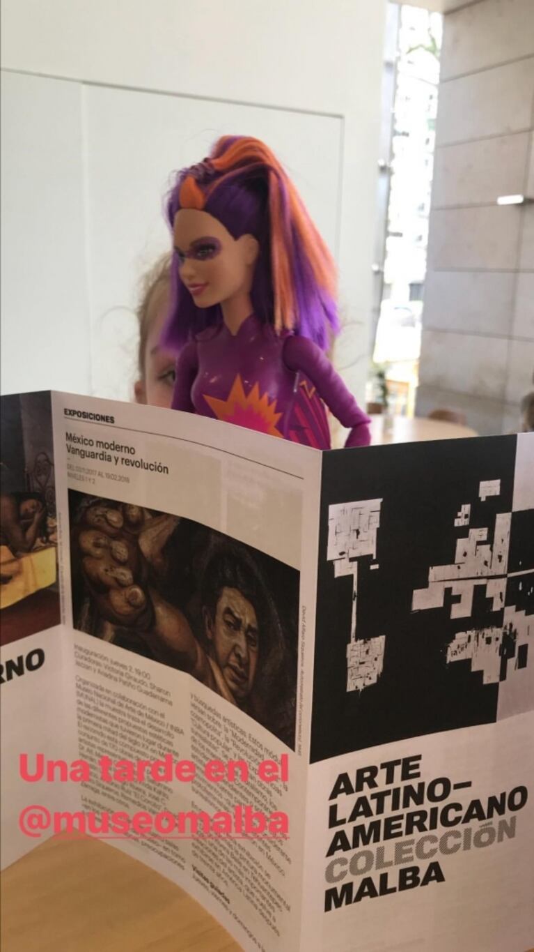 Jorge y Morena Rial, fin de semana familiar y ensamblado con las hijas de Romina Pereiro
