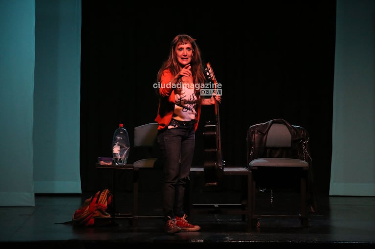 Jorgelina Aruzzi estrenó su unipersonal (Foto: Movilpress).