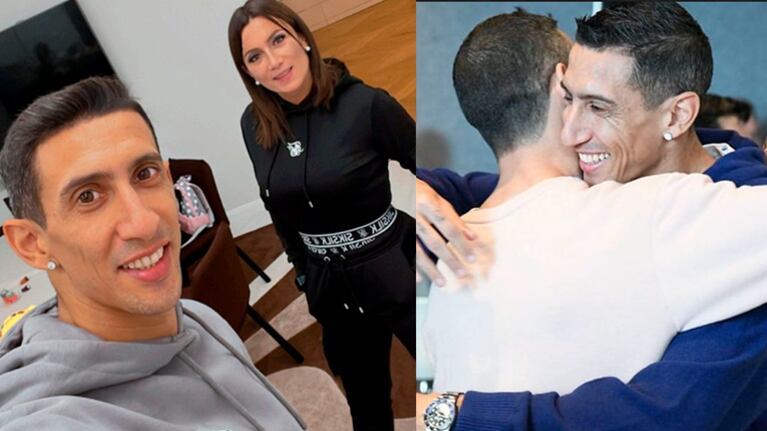 Jorgelina Cardoso defendió a Ángel Di María de los haters que lo criticaron por pisar la cancha de Newell’s.