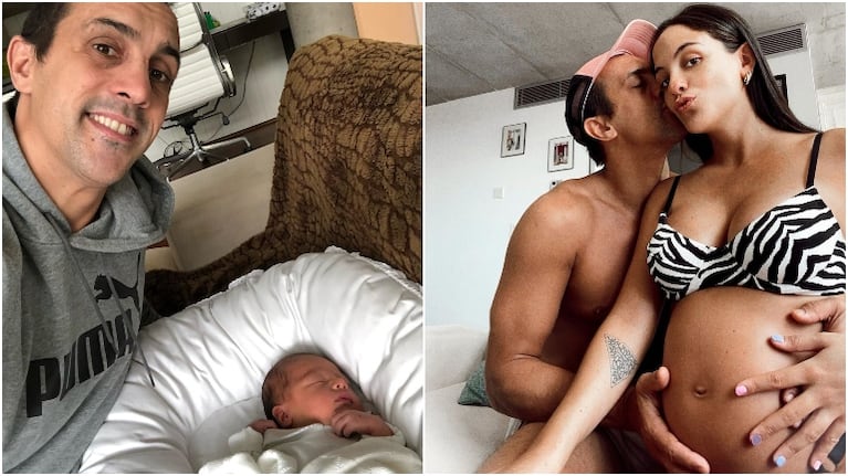 José Chatruc fue papá por tercera vez y presentó a su bebé con una dulce foto (Fotos: Instagram)