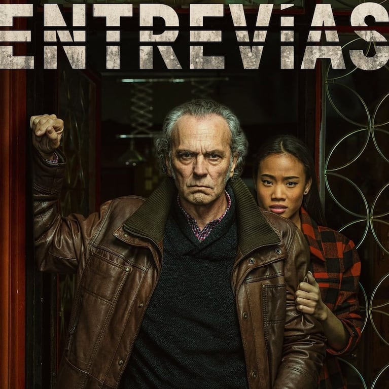 José Coronado y Nina Sobo en la serie Entrevías.