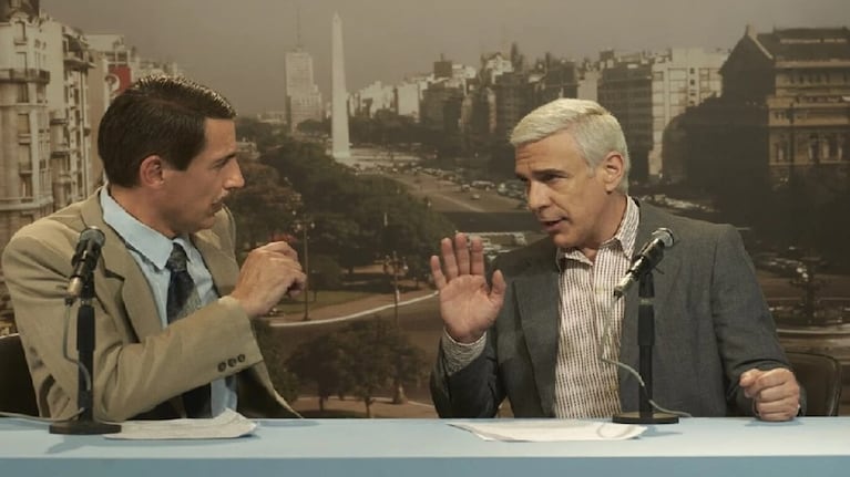 José de Zer fue un símbolo de Nuevediario, el noticiero del canal. Acá la caracterización del actor.