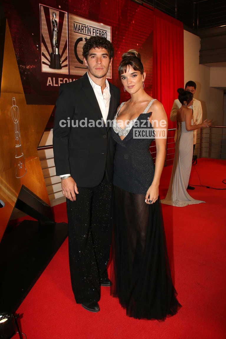 Jose Gimenez Zapiola (El Purre) y Malena Ratner (Foto: Movilpress)