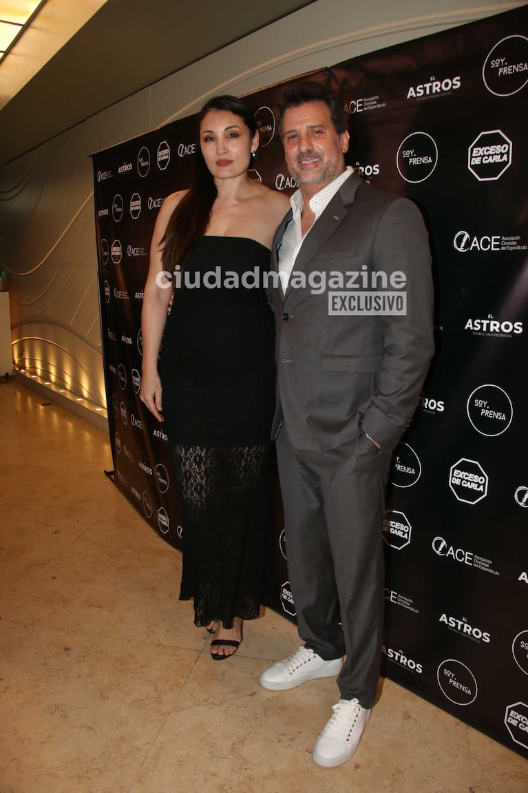 José María Listorti y Mónica González (Foto: Movilpress)