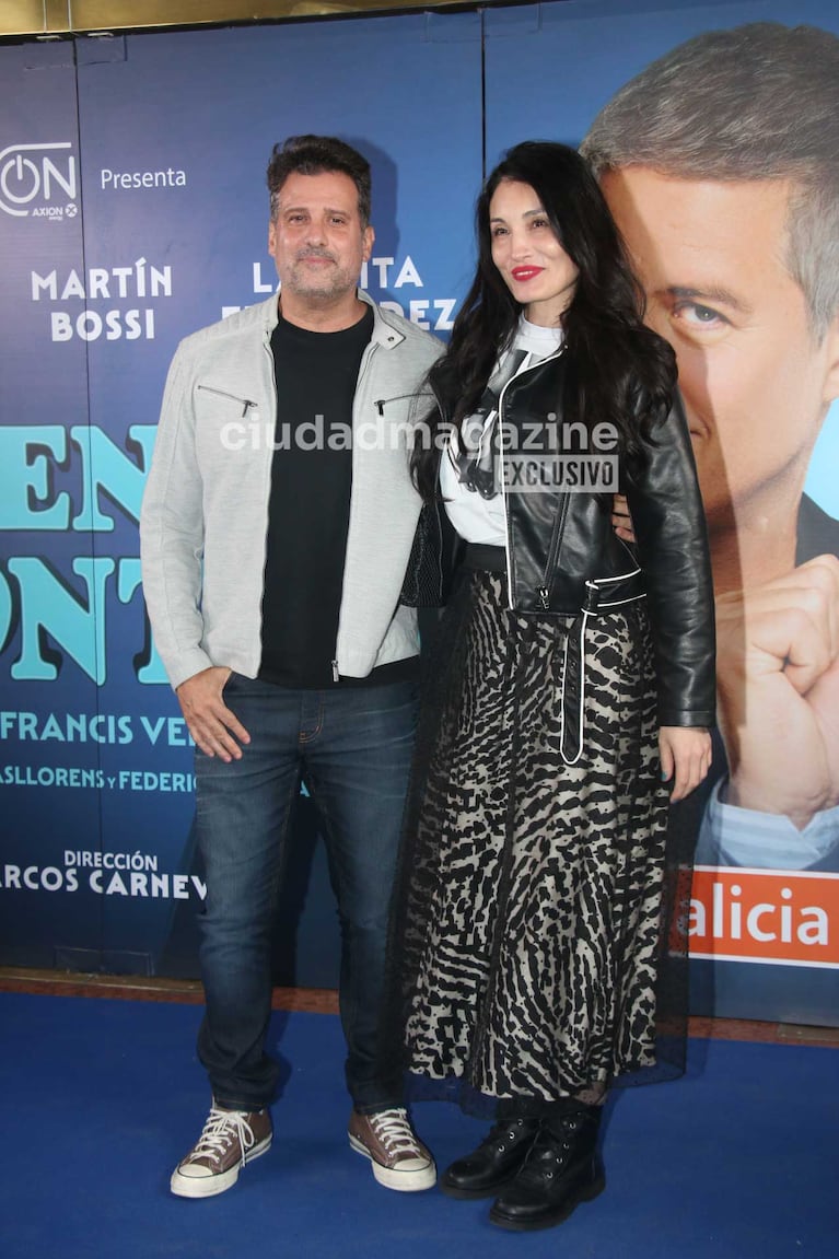 José María Listorti y Mónica González (Foto: Movilpress)