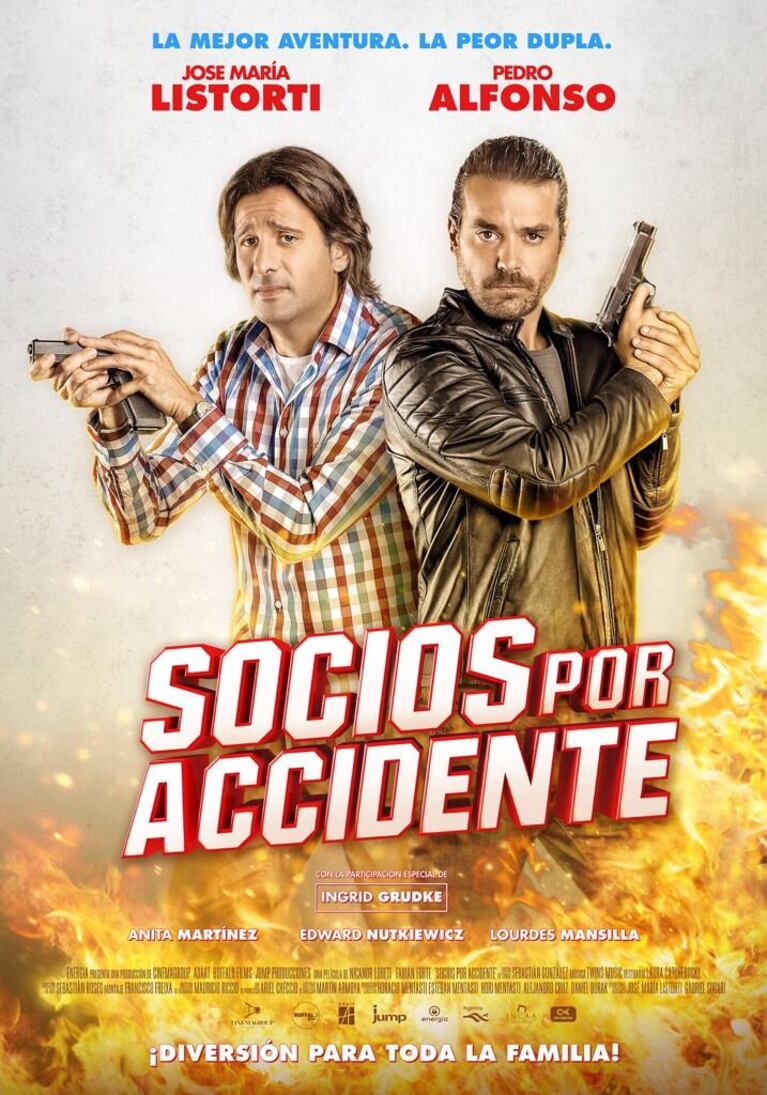 José María Listorti y Pedro Alfonso son Socios por Accidente. (Foto: @SoyListorti)