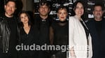 José María Listorti y su esposa Mónica González, Marco Antonio Caponi y Mónica Antonópulos, Natalie Pérez y Tomás Rottenberg en los Premios Hugo 2025 (Fotos: Movilpress).