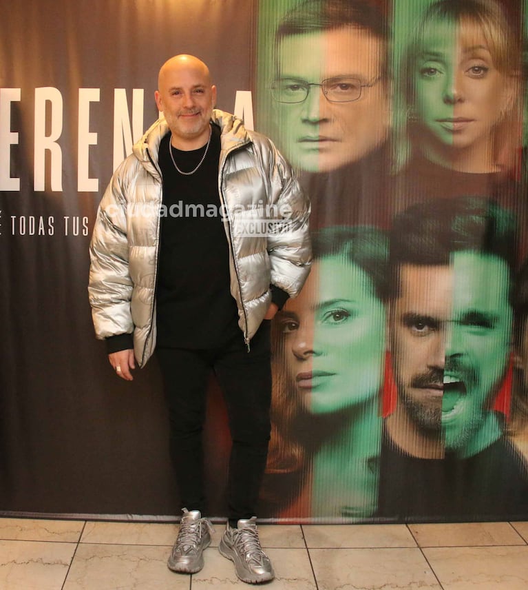 José María Muscari en el estreno de la obra Coherencia (Foto: Movilpress).