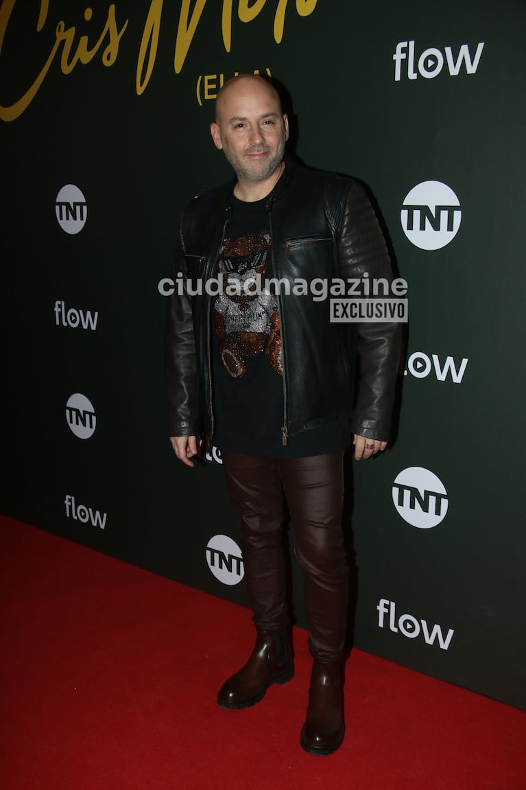 José María Muscari en el estreno de la serie de Cris Miró (Foto: Movilpress).