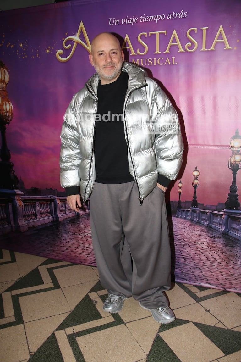 José María Muscari en el estreno del musical Anastasia (Foto: Movilpress).